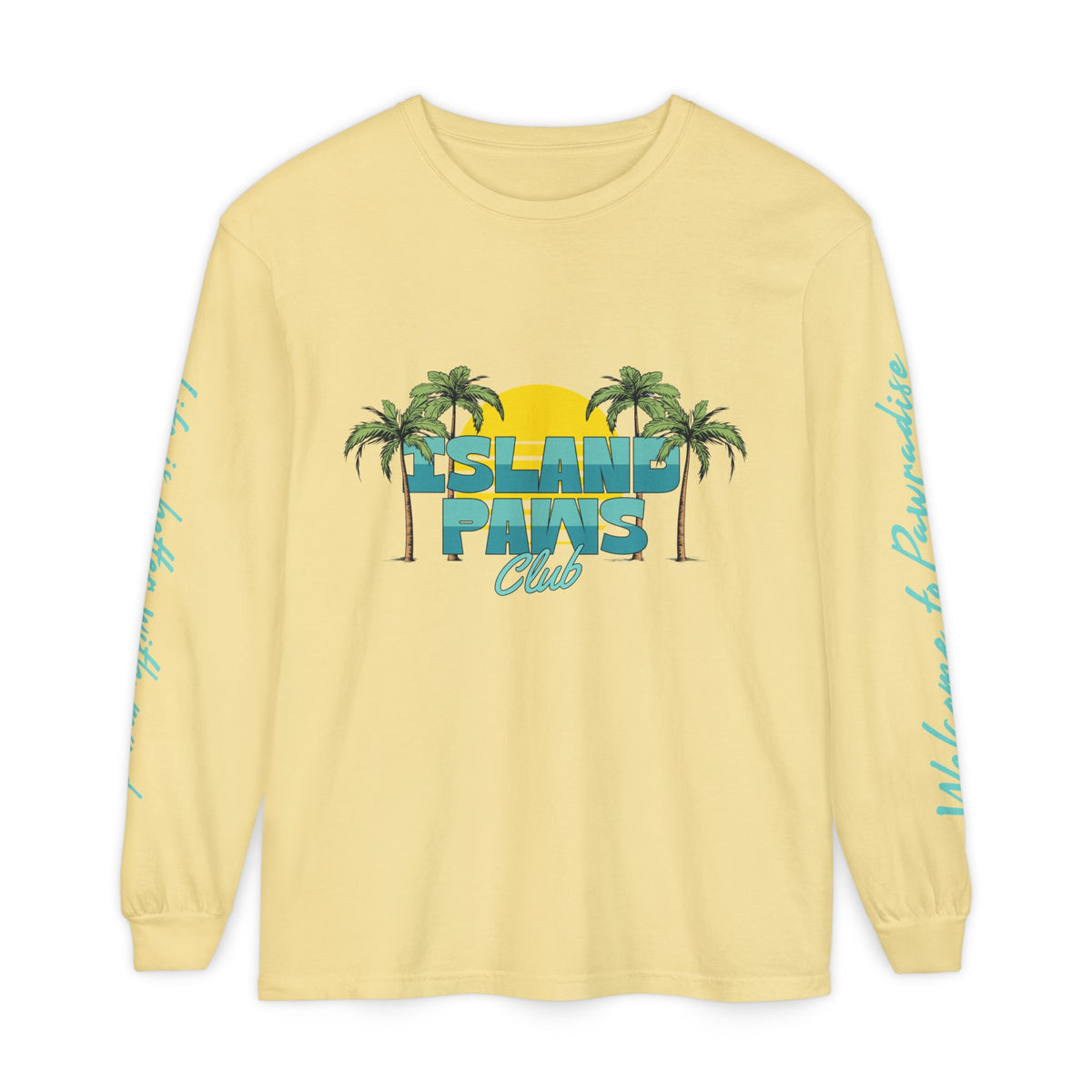 ISLAND PAWS Club Long Sleeve Tee