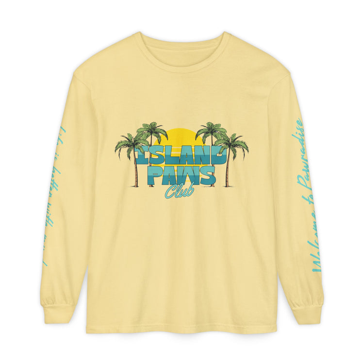 ISLAND PAWS Club Long Sleeve Tee