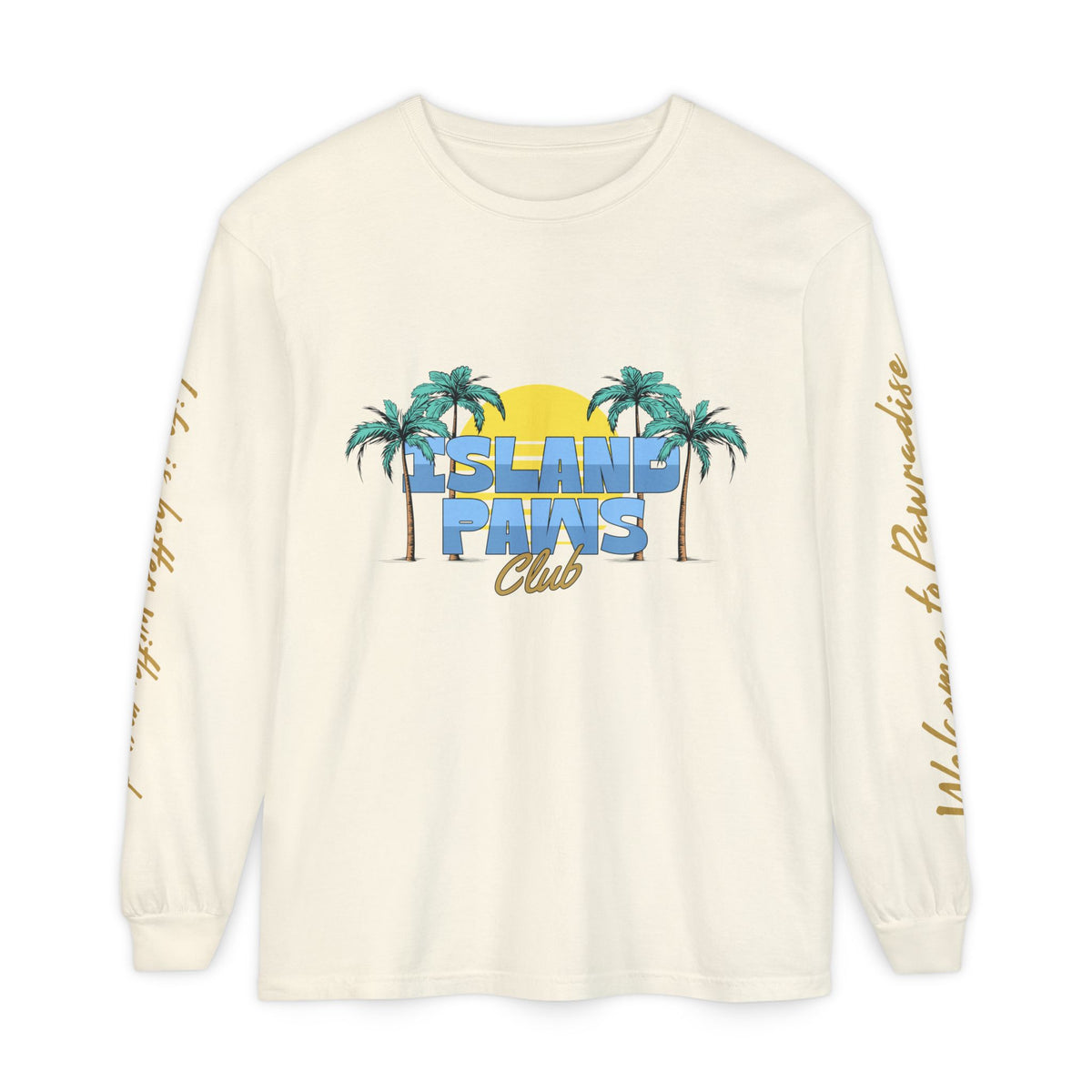 ISLAND PAWS Club Long Sleeve Tee