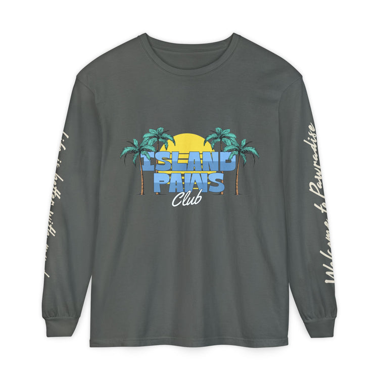 ISLAND PAWS Club Long Sleeve Tee
