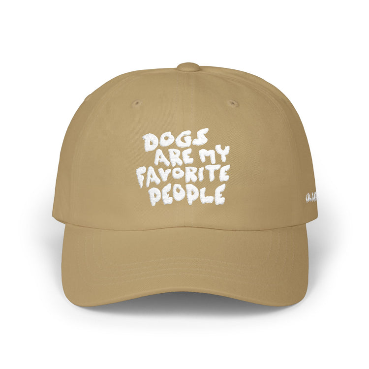 Dogs Are My Favorite People Cap