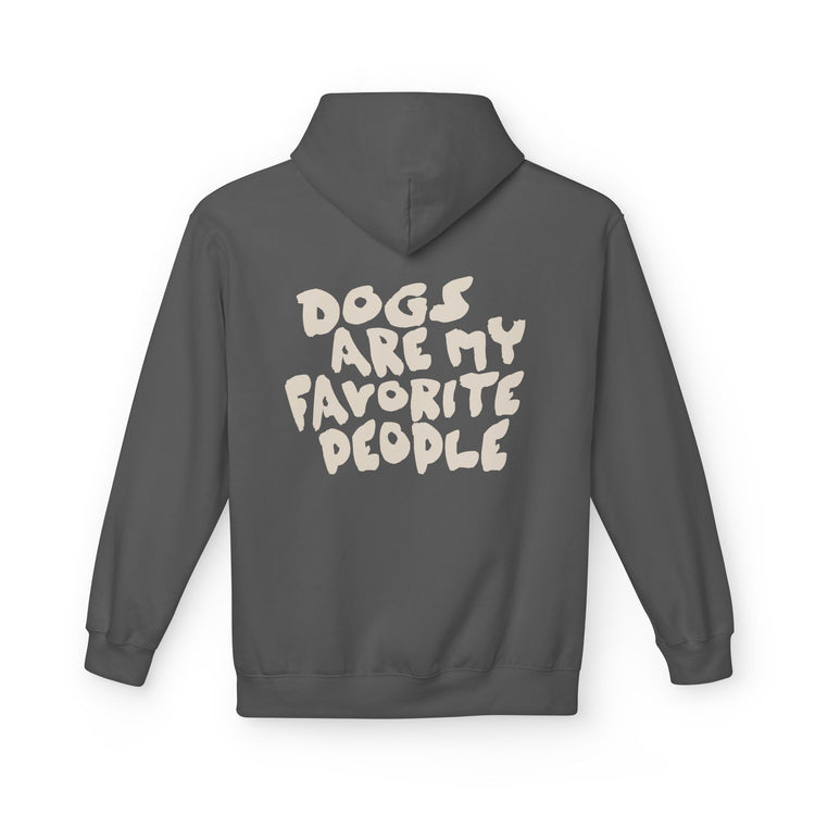 Dogs Are My Favorite People Hoodie